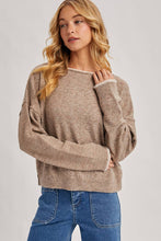 Load image into Gallery viewer, Tessa Sweater - Rolled Trim