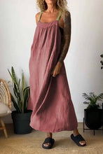 Load image into Gallery viewer, Summer Suspender Maxi Dress