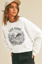Load image into Gallery viewer, Tahoe Bear Short Crop Sweatshirt