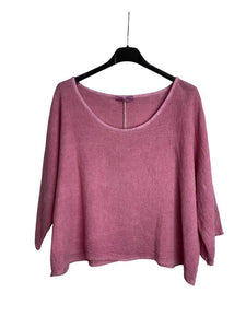 Italian Linen Tunic Top