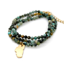Load image into Gallery viewer, Lake Tahoe Gemstone Necklace