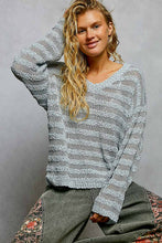 Load image into Gallery viewer, Shay Blush Sheer Sweater