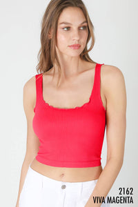 Lettuce Edge Crop Top