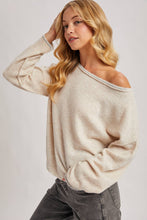 Load image into Gallery viewer, Tessa Sweater - Rolled Trim
