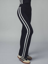 Load image into Gallery viewer, High-Waist Side Stripe Flared Pants