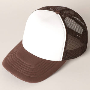 Blank Trucker, choose a removable patch