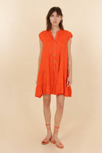 Load image into Gallery viewer, Cap Sleeve Italian Linen dress