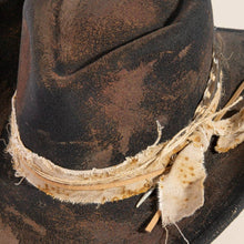 Load image into Gallery viewer, Rustic Feather Strap Western Cowboy Hat