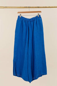 Italian Linen Wide Leg Pants