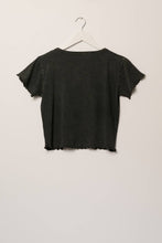 Load image into Gallery viewer, Peace Lettuce Edge Distressed Tee