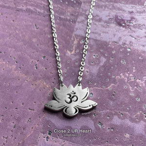 Yoga Om Necklace