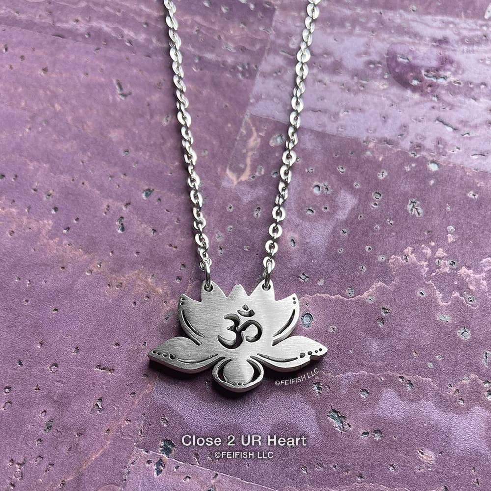 Yoga Om Necklace