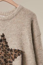 Load image into Gallery viewer, Star Leopard Sweater