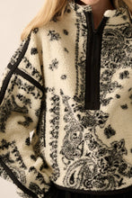 Load image into Gallery viewer, Sherpa Fleece Zip Pullover Jacket
