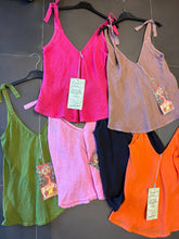 Load image into Gallery viewer, Italian Linen Tank Top