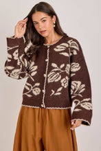 Load image into Gallery viewer, Jema Floral Cardigan