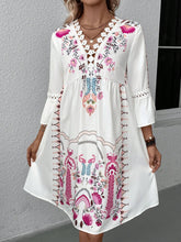Load image into Gallery viewer, Valerie Lace V Neck Dress