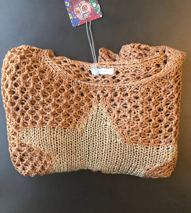 French Cotton Knit Sweater with Star