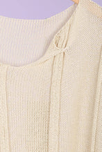 Load image into Gallery viewer, Bizou Asymmetrical Cotton Sweater - France
