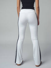 Load image into Gallery viewer, High-Waist Side Stripe Flared Pants