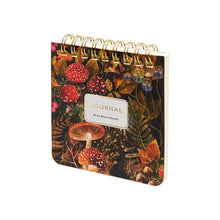 Load image into Gallery viewer, Pocket Art Journal  - Forest Mushrooms