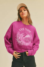 Load image into Gallery viewer, Tahoe Bear Short Crop Sweatshirt