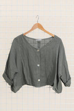 Load image into Gallery viewer, Italian Linen Button Down Top