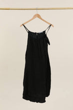 Load image into Gallery viewer, Italian Linen Bow Strap Dress