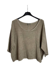 Italian Linen Tunic Top