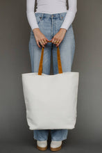 Load image into Gallery viewer, Lt. Blue Ski Trip Scene Tote