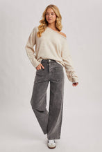 Load image into Gallery viewer, Tessa Sweater - Rolled Trim