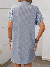 Load image into Gallery viewer, Tandy Striped Shirt Dress