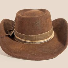 Load image into Gallery viewer, Rustic Patched Western Cowboy Hat