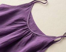 Load image into Gallery viewer, Boho Cotton Cami Tank Top