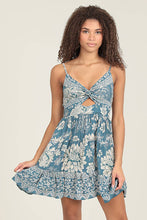 Load image into Gallery viewer, Vicki V NECK TWIST FRONT CUT OUT SUNDRESS