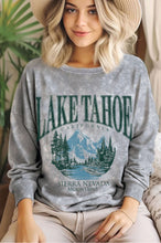 Load image into Gallery viewer, LAKE TAHOE CALIFORNIA GRAPHIC MINERAL BRUSHED SWEATSHIRTS