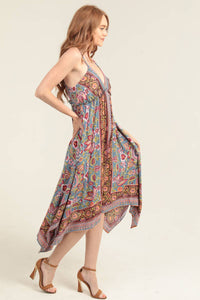 HANKY HEM MAXI DRESS