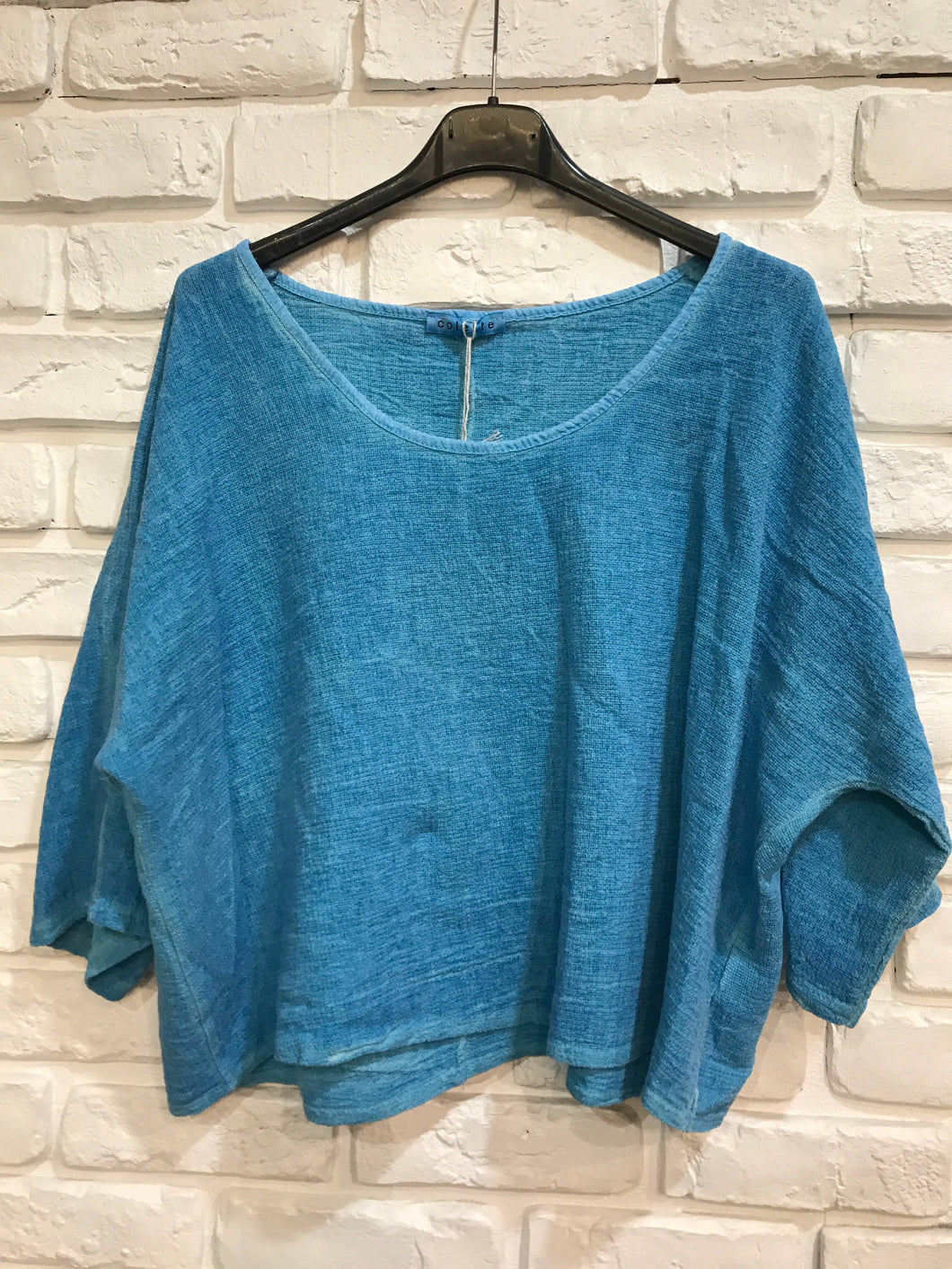 Italian Linen Tunic Top