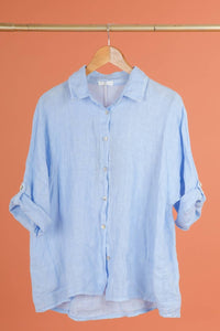 Adore - 100% Italian linen blouse