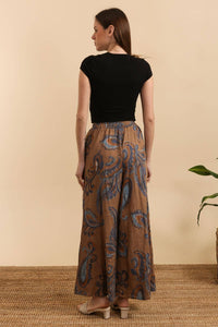 Italian Linen Print Pants