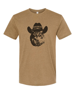 Meowdy Western Cat Adult Tee