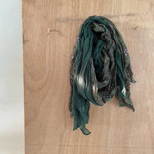 Load image into Gallery viewer, Scarvii - Lightweight Floral Pattern Ruched Scarf