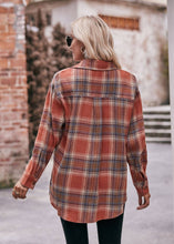 Load image into Gallery viewer, Women&#39;s Loose Flannel Plaid Shirt