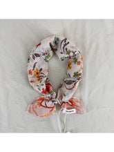 Load image into Gallery viewer, Scarvii - Vintage Floral Border Square Scarf