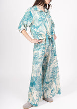 Load image into Gallery viewer, Italian Linen Print Pants