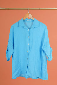 Adore - 100% Italian linen blouse