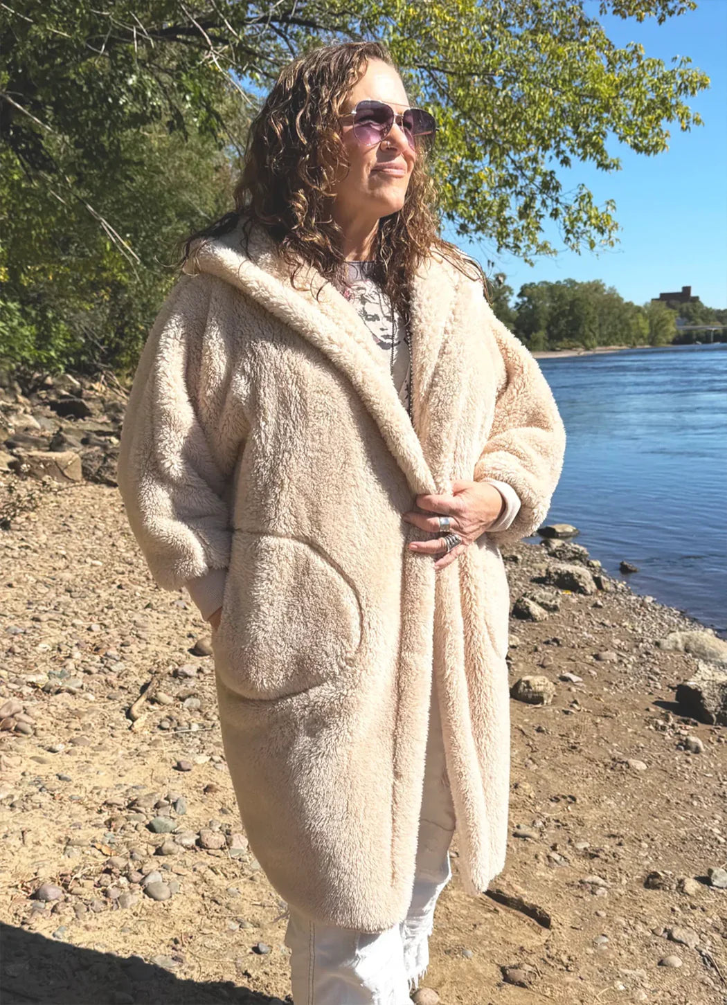 LONG Nordic Beach Wrap Jacket