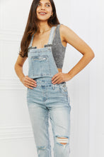 Load image into Gallery viewer, Judy Blue Melina Full Size Distressed Straight Leg Overalls